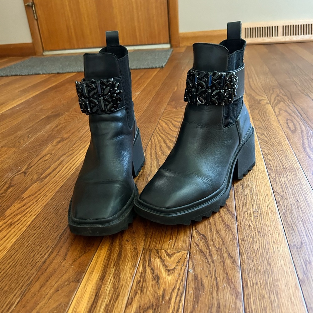 Black Karl Lagerfeld Boots